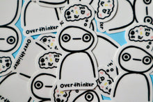 Load image into Gallery viewer, Overthinker sticker (shnurb)
