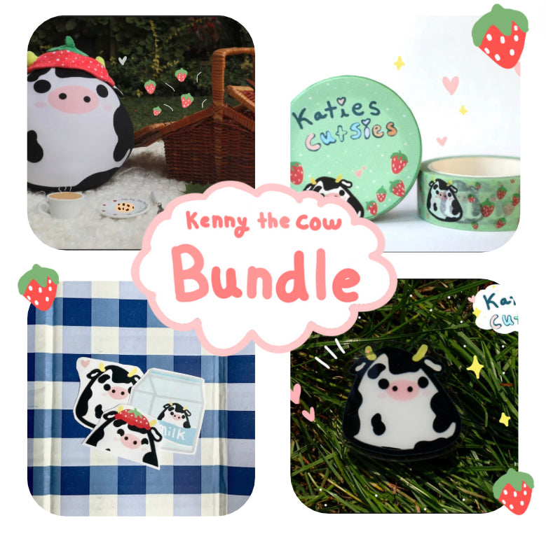 Limited edition Kenny the cow bundle