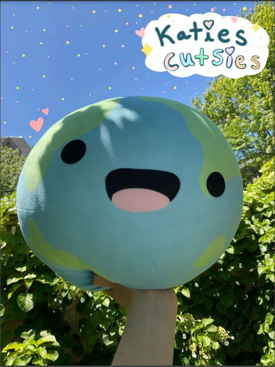 The Earth plushie!